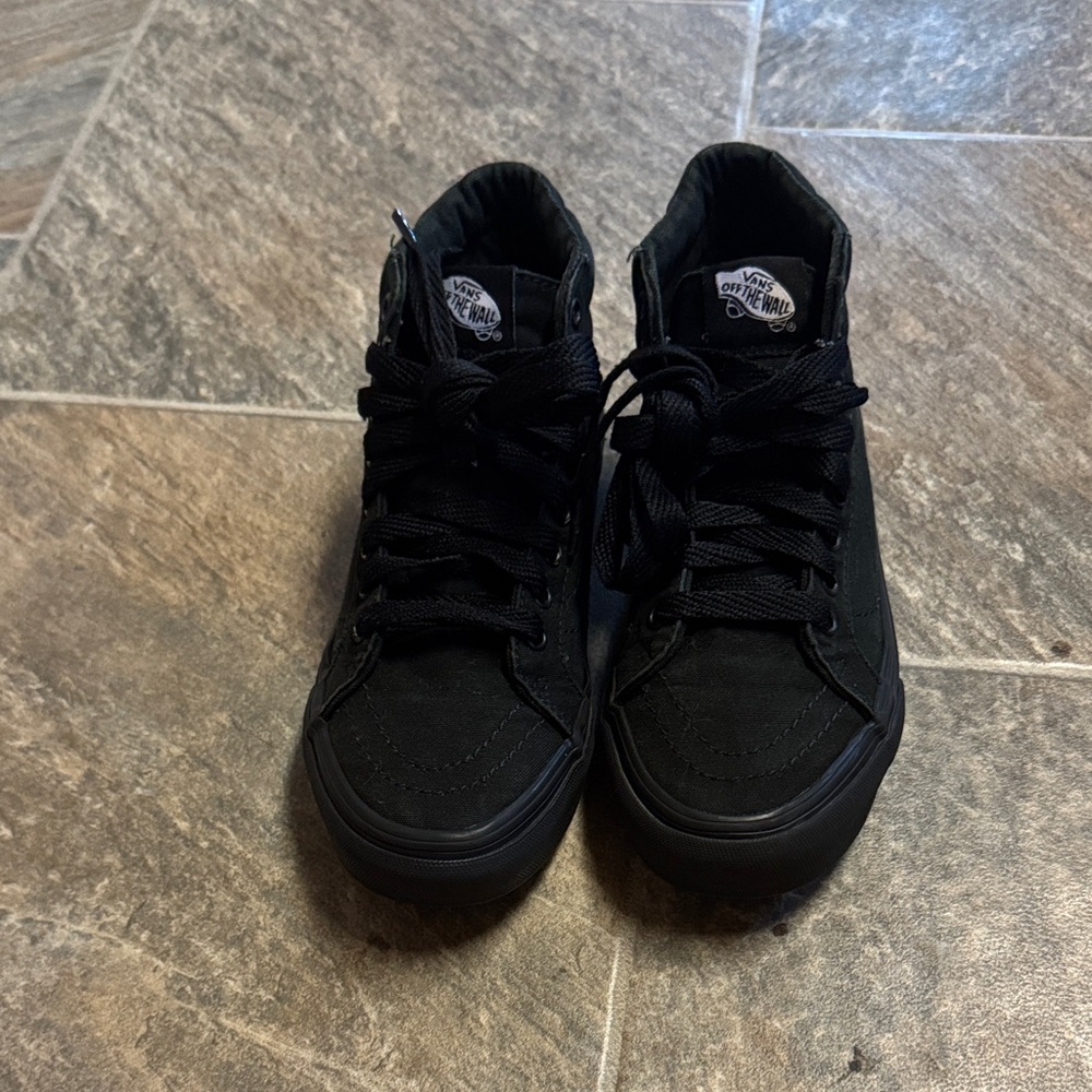 Vans Men's Black High-Top Sneakers